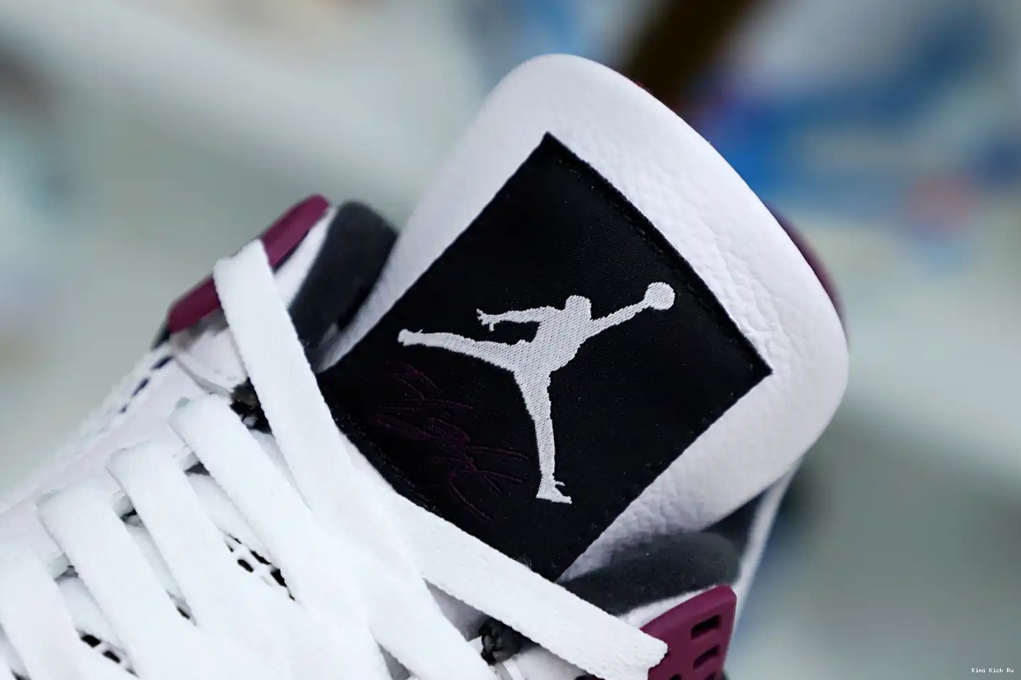 JORDAN 'BORDEAUX' X SAINT-GERMAIN AIR 4 AIR RETRO Kimikick PARIS JORDAN 0824
